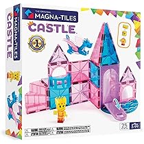nagnagnag メタルセット 大小 L MAGNA-TILES Castle DLX 48-Piece Magnetic Construction Set, The
